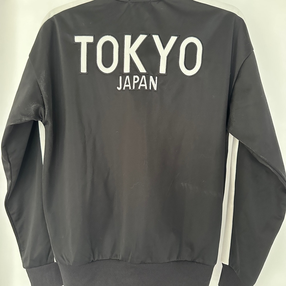 Black and White Tokyo Logo Jacket